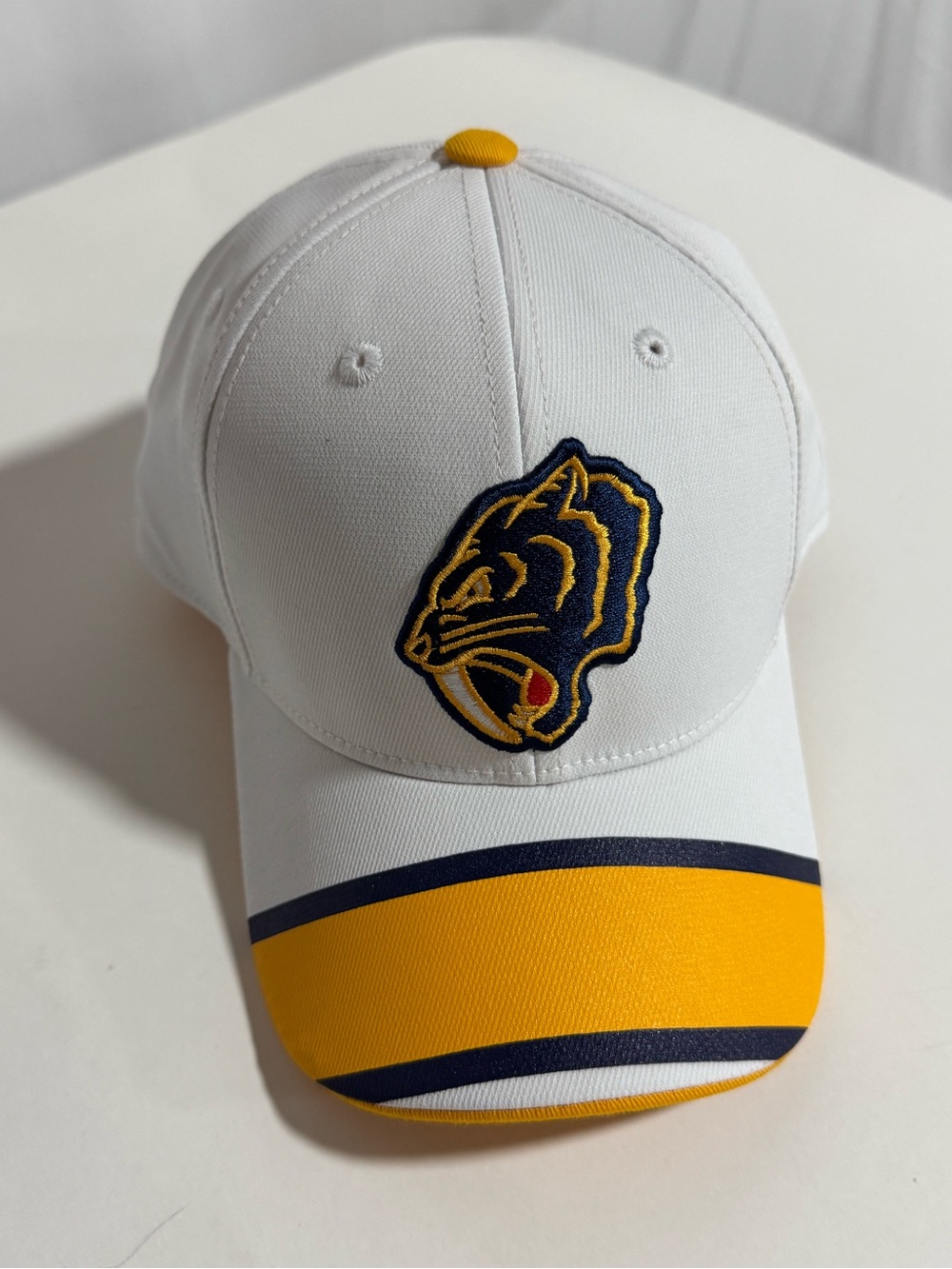 NHL Nashville Predators Winter Classic White, Yellow & Navy Cap Youth